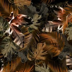 jungle jewels tropical tapestry autumnal