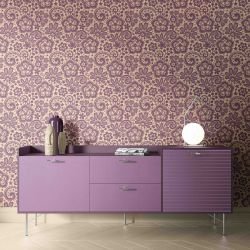 lace concept wallpaper cabinet