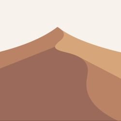 landform vistas conical hill bronze eggshell