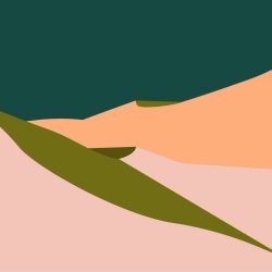 landform vistas hill top peaks evening