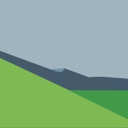 landform vistas uphill climb forestry