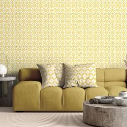 lattice concept wallpaper and cushions