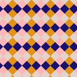 linea layers pavilion tile orange blue pink