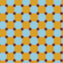 linea layers sunbaked mosaic cyan brown orange