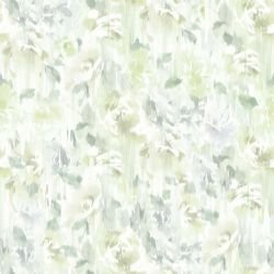 lost in the tropics ikat florals green