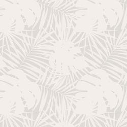 lost in the tropics palm foliage grey