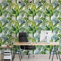 lush outlook  concept  island foliage green