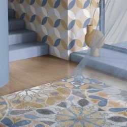 heartfelt mandalas concept rug wallpaper sheer curtain