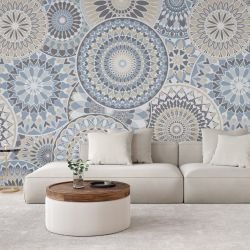 heartfelt mandalas concept wallpaper