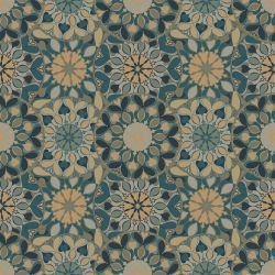 heartfelt mandalas heartfelt pastel prism teal brown dark