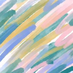 posing and patterns flowing brushstroke multi