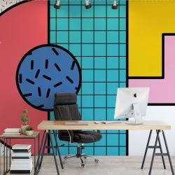 memphis mosaics retro fusion concept