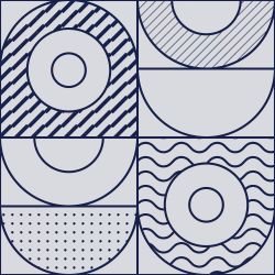 memphis mosaics retro rhythm navy grey