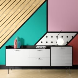 memphis mosaics shape symphony sorbet concept