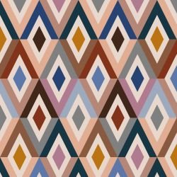 retro modern obtuse chime multi