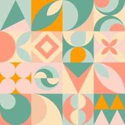 modern renaissance bertoia pastels