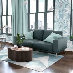 modern renaissance concept rug and wallpaper