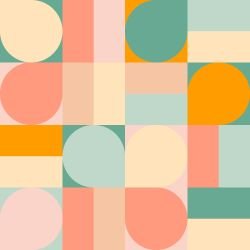 modern renaissance saarinen pastels