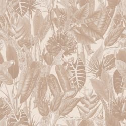 muted fronds tropical woodlands sepia