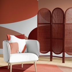 natural forms concept boulder stack port mural