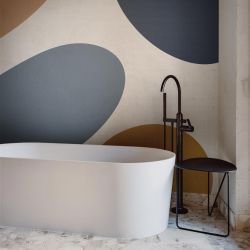 natural forms concept mining banksia mural