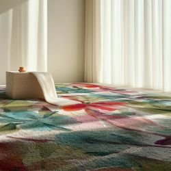 mixed bunch concept rug misty flower field