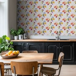nature depiction concept kitchen wallpaper