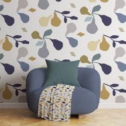 nature depiction concept wallpaper and fabric