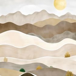 waves of earth alp succulents neutrals 