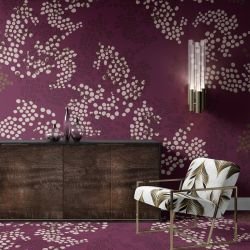 organic flow concept carpet wallpaper armchair upholstery