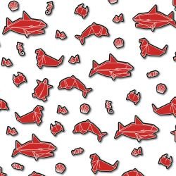 origami ocean rich reds  