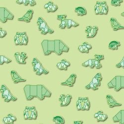 origami woodland forestry