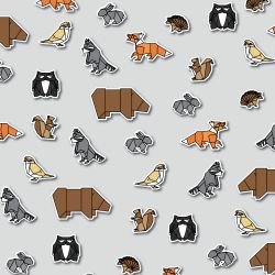 origami woodland mori