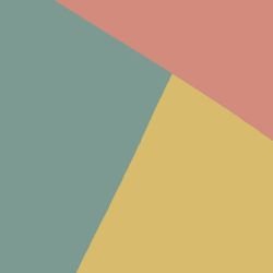 wallscapes tri block sunny