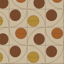 patterned precision retro lens embers