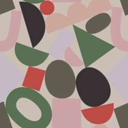 playful pops shapes playset pink green