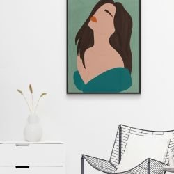 posing and patterns concept framed artwork