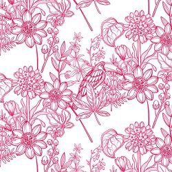 rainbow jungle amazon oasis rose white