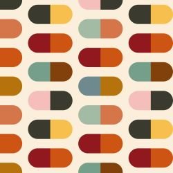 retro modern pellet bold multi