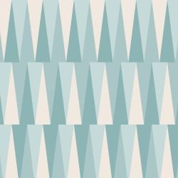 retro modern seesaw blue cream