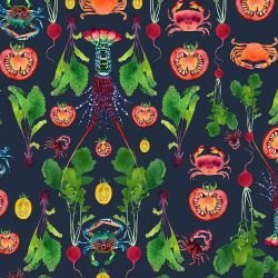 the painted garden crustations and vegetables night 