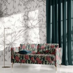 textured tropics concept upholstery and wall mural