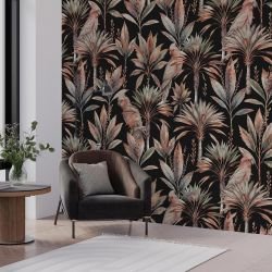 textured tropics concept wallpaper