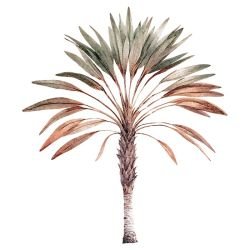 textured tropics sabal palm single vintage