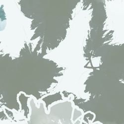 tide and bloom leafy shadows sage detail