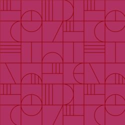 whispering lines mosaic gridscape rich pink