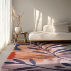 tinted garden concept rug prismatic bloom