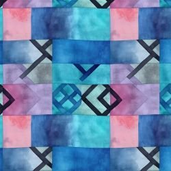 tinted garden indigo planes red blue