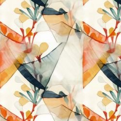 tinted garden leaflight orange teal