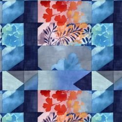 tinted garden prismatic bloom red blue